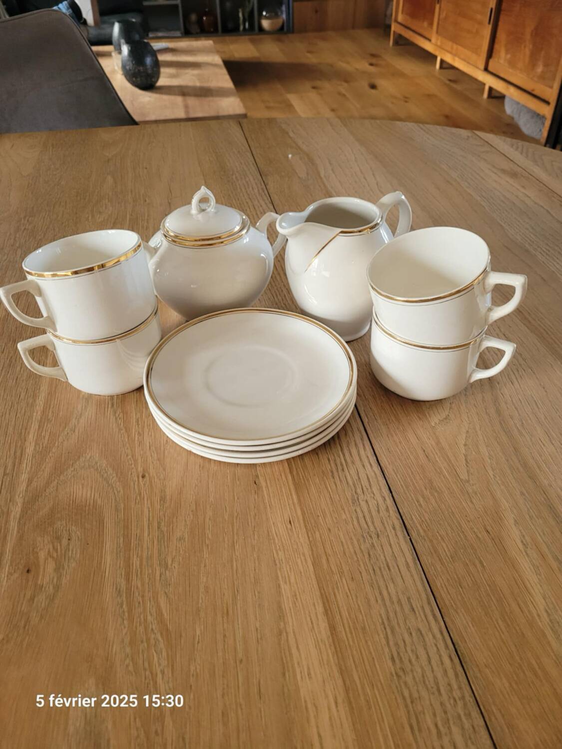 Porcelain coffee service