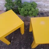 2 vintage 80's coffee tables