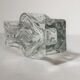Textured Glass Vase by Ingrid Glashutte 1970's