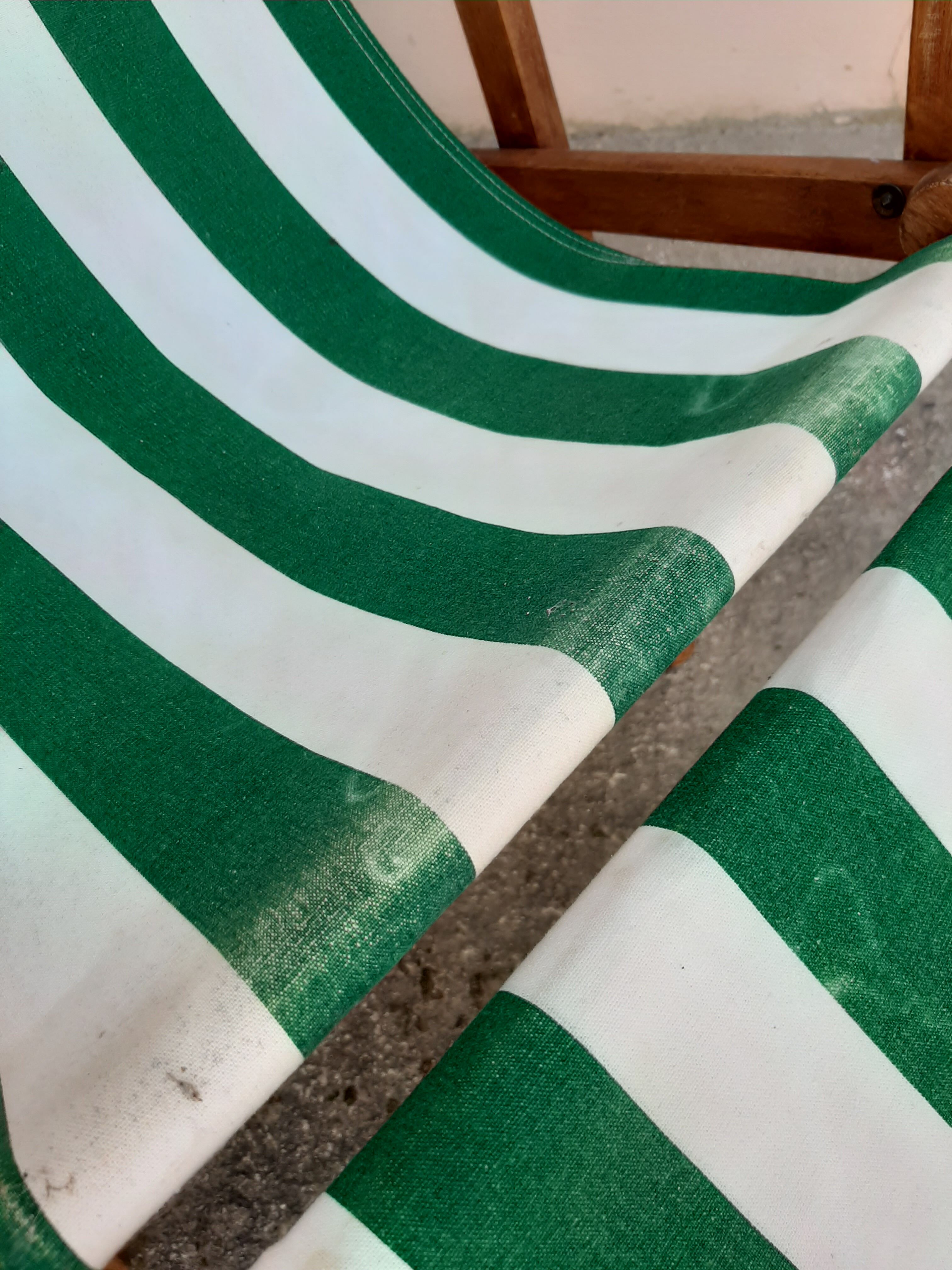 Pair of Chilean vintage sunbeds