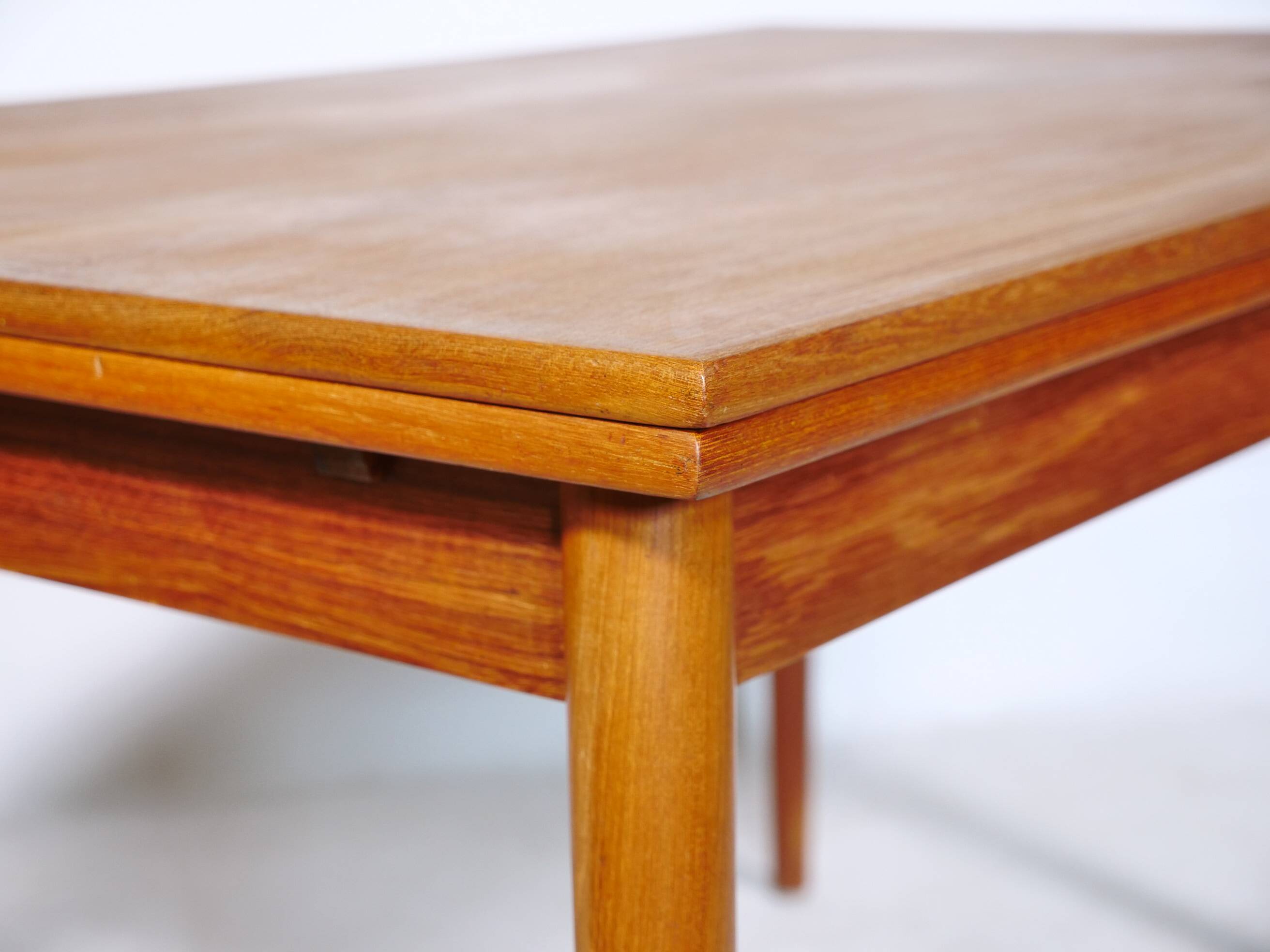 Mid-Century Extendable Teak Dining Table, 1960s