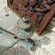 Large Front Fireplace Bronze 49cm 11kg - Marked DB 539 - Bar 113cm