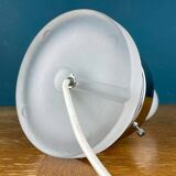 White opaline glass table lamp, Italy, 1970s