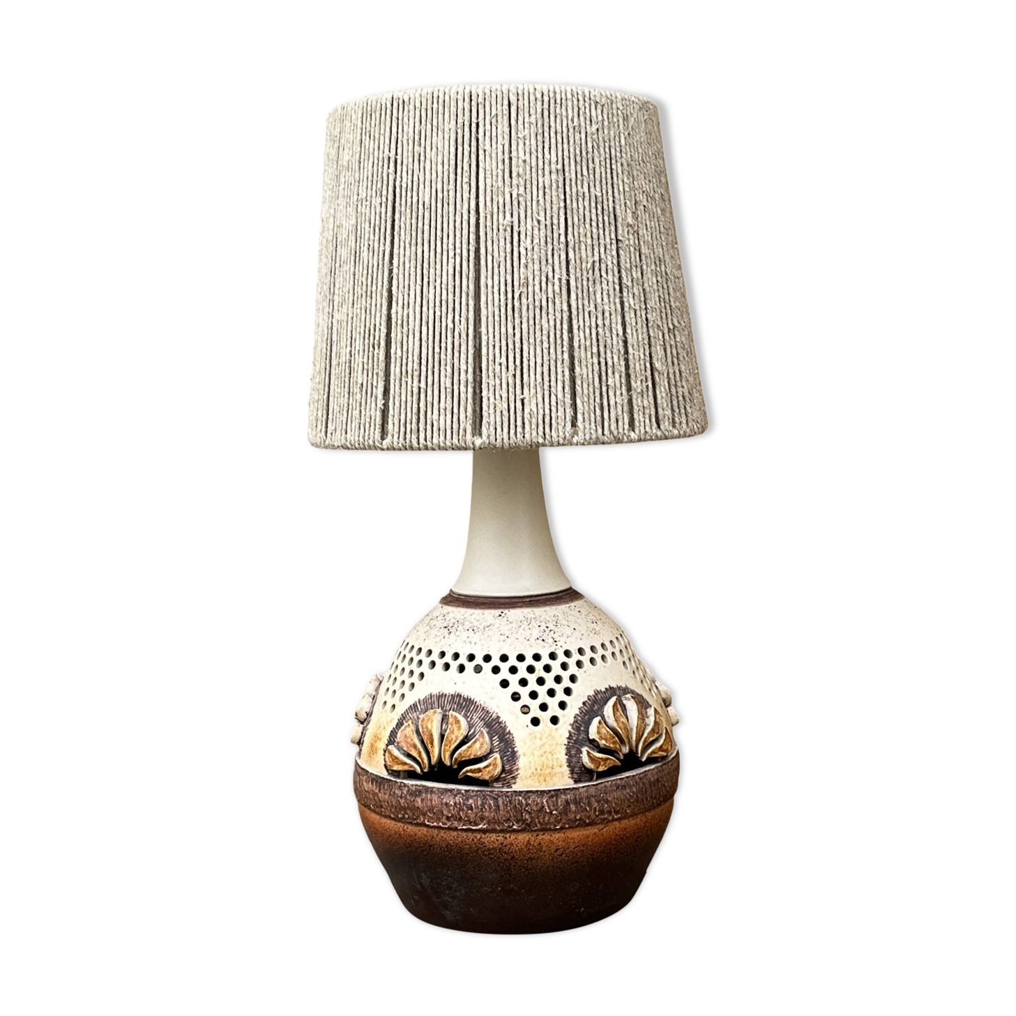 Scandinavian ceramic lamp