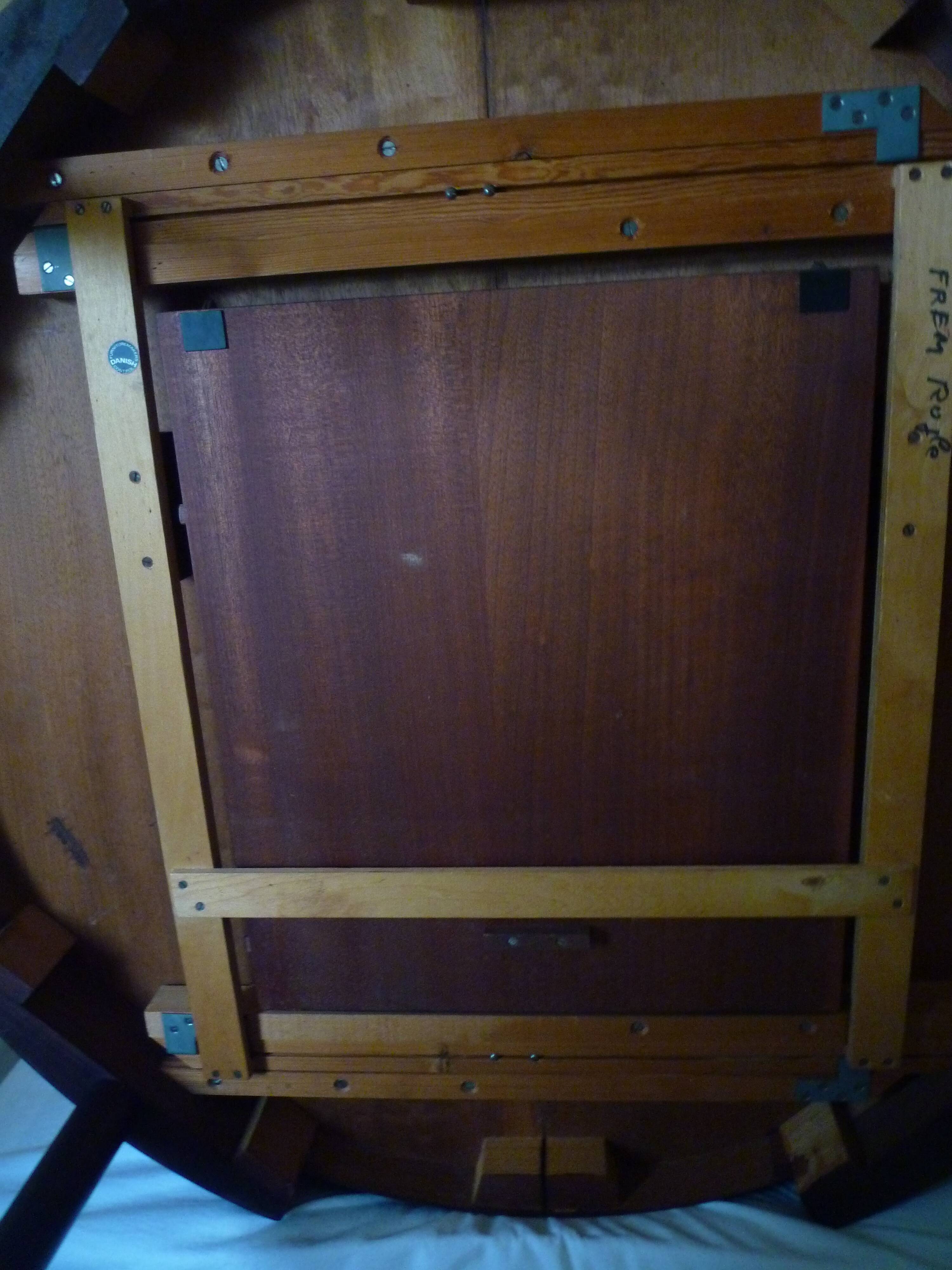 Dining Set " Roundette " table and chairs by Hans Olsen for Frem Rojle Denmark