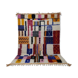 Handmade wool Berber rug 300X200 cm