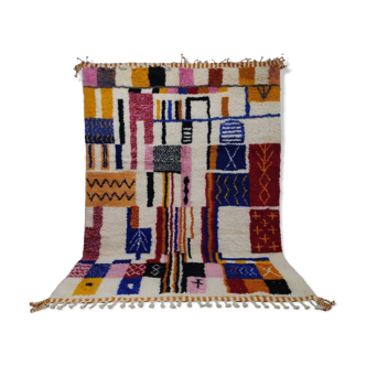 Handmade wool Berber rug 300X200 cm