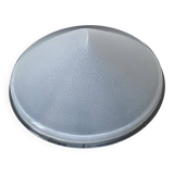 Globe for ceiling light. Conical shape. For a soft and speckled light.