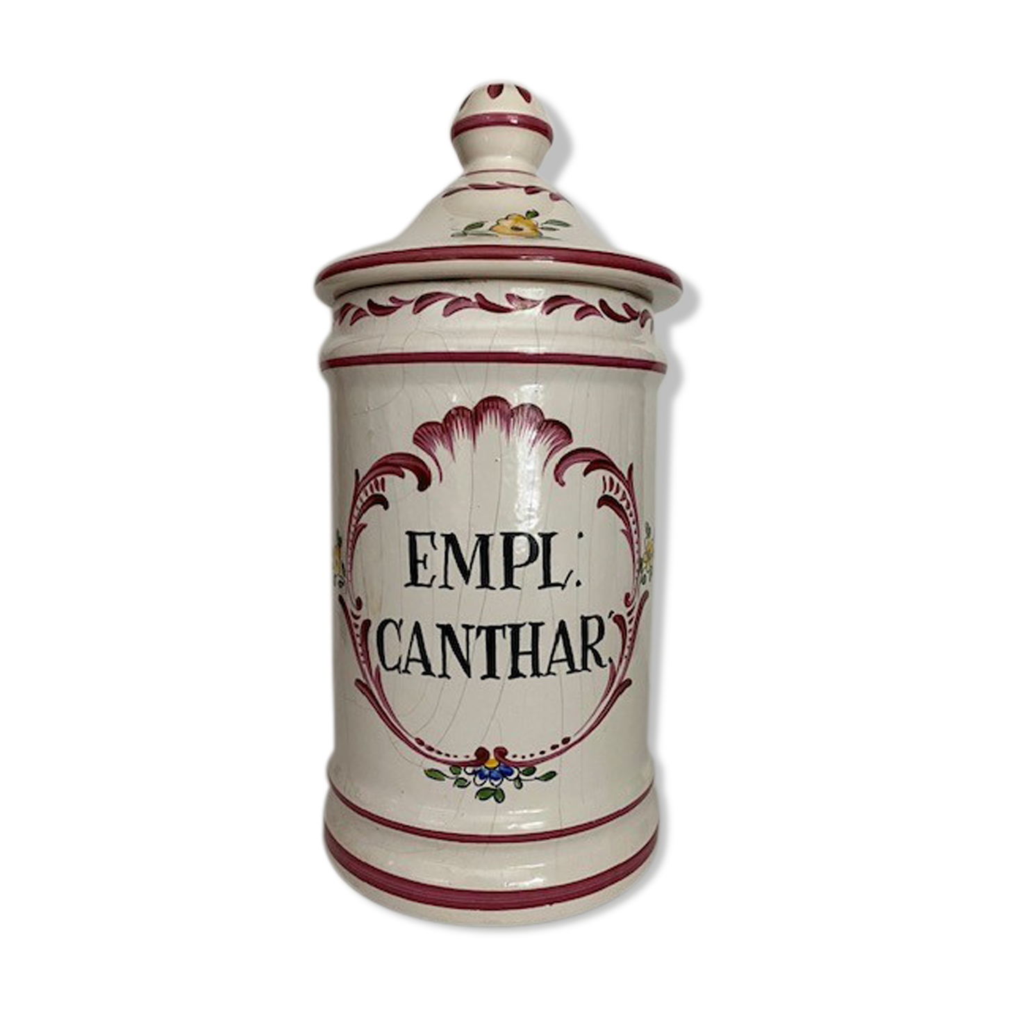 Pot à pharmacie