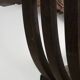 Vintage Savonarola chair with lion head, wood, Italy, 1950s