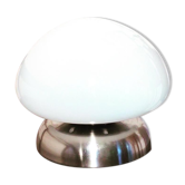 Opaline mushroom lamp