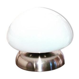 Lampe champignon opaline