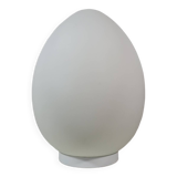 Vintage Vianne egg lamp in opaline 1970s