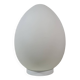 Vintage Vianne egg lamp in opaline 1970s