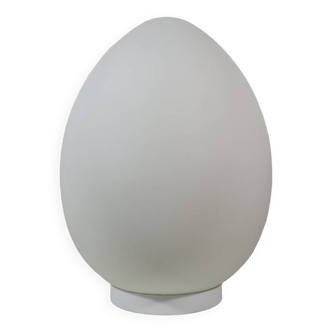 Lampe vintage œuf Vianne en opaline années 1970