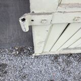 Solid oak door from the 19th century.