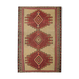 Vintage Persian Kilim Rug, Handwoven Flat-woven Carpet Area Rug- 175x295cm