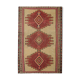 Vintage Persian Kilim Rug, Handwoven Flat-woven Carpet Area Rug- 175x295cm