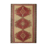 Vintage Persian Kilim Rug, Handwoven Flat-woven Carpet Area Rug- 175x295cm