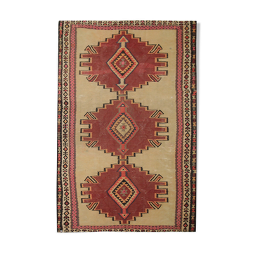 Vintage Persian Kilim Rug, Handwoven Flat-woven Carpet Area Rug- 175x295cm
