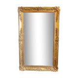 Golden mirror 144x90cm