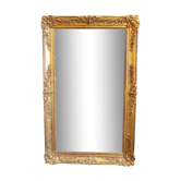 Golden mirror 144x90cm