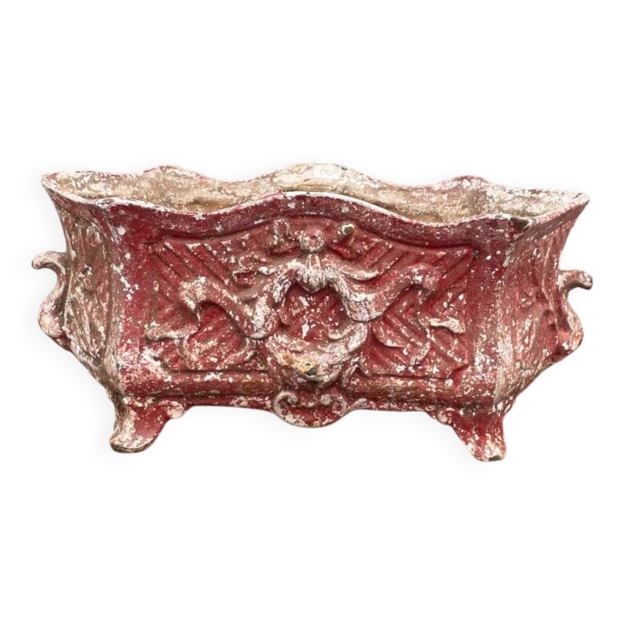 Cast iron planter France circa 19th century Louis XV style