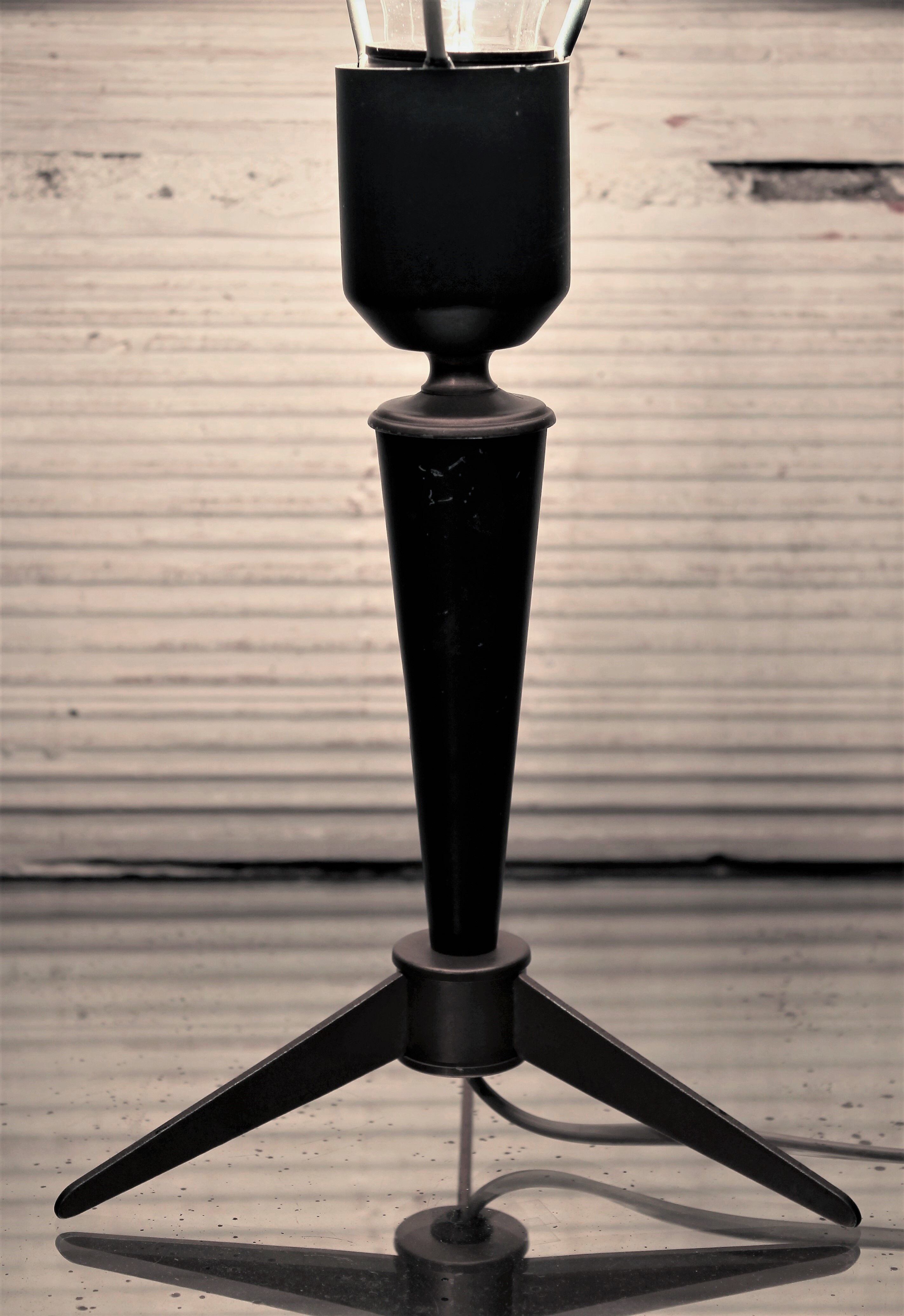 Tripod lamp Louis Kalff 50 years