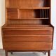 Secretaire vintage danois en teck par svend a.madsen