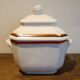 Porcelain sugar bowl