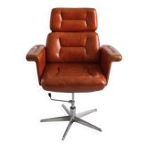 Swivel chair / height adjustable 1960 vintage