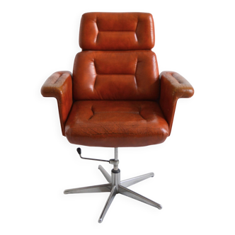 Swivel chair / height adjustable 1960 vintage