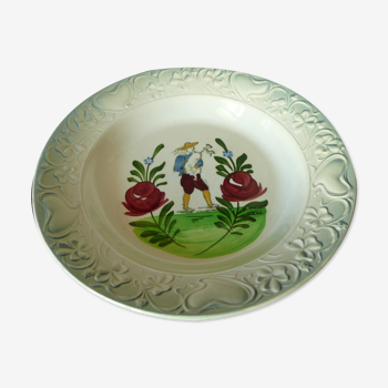 Old hollow dish