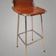 Charlotte Perriand "Les Arcs" bar stool, 1960s