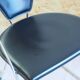 Linda chair in metal and leather by arrben
