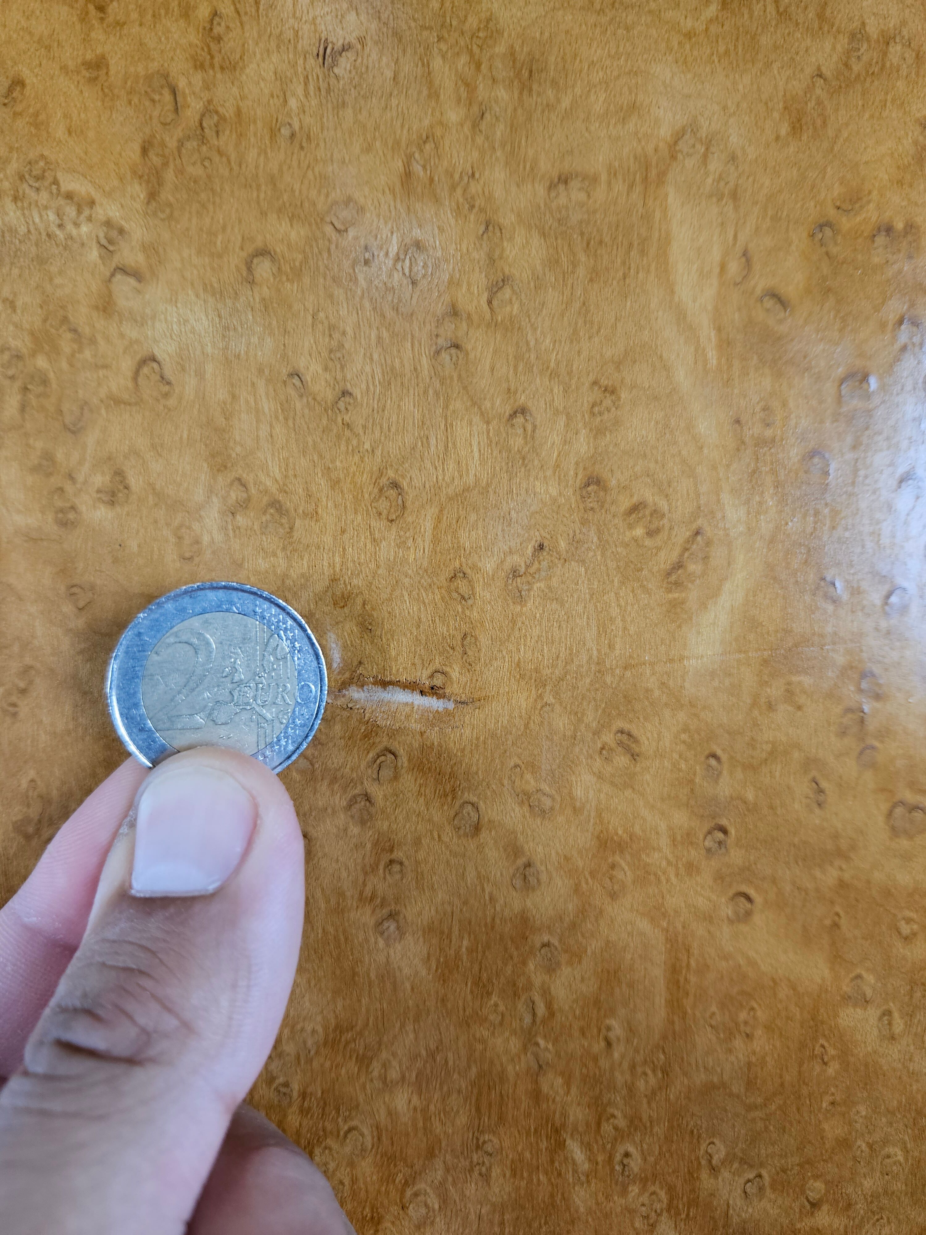 Art decò sideboard in thuja and walnut