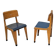 2 x kids chair 1950s, original design Zabo kids chair