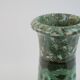 Large green earth-mixed ceramic vase by Jean Gerbino Vallauris