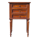 Vintage wood bedside table
