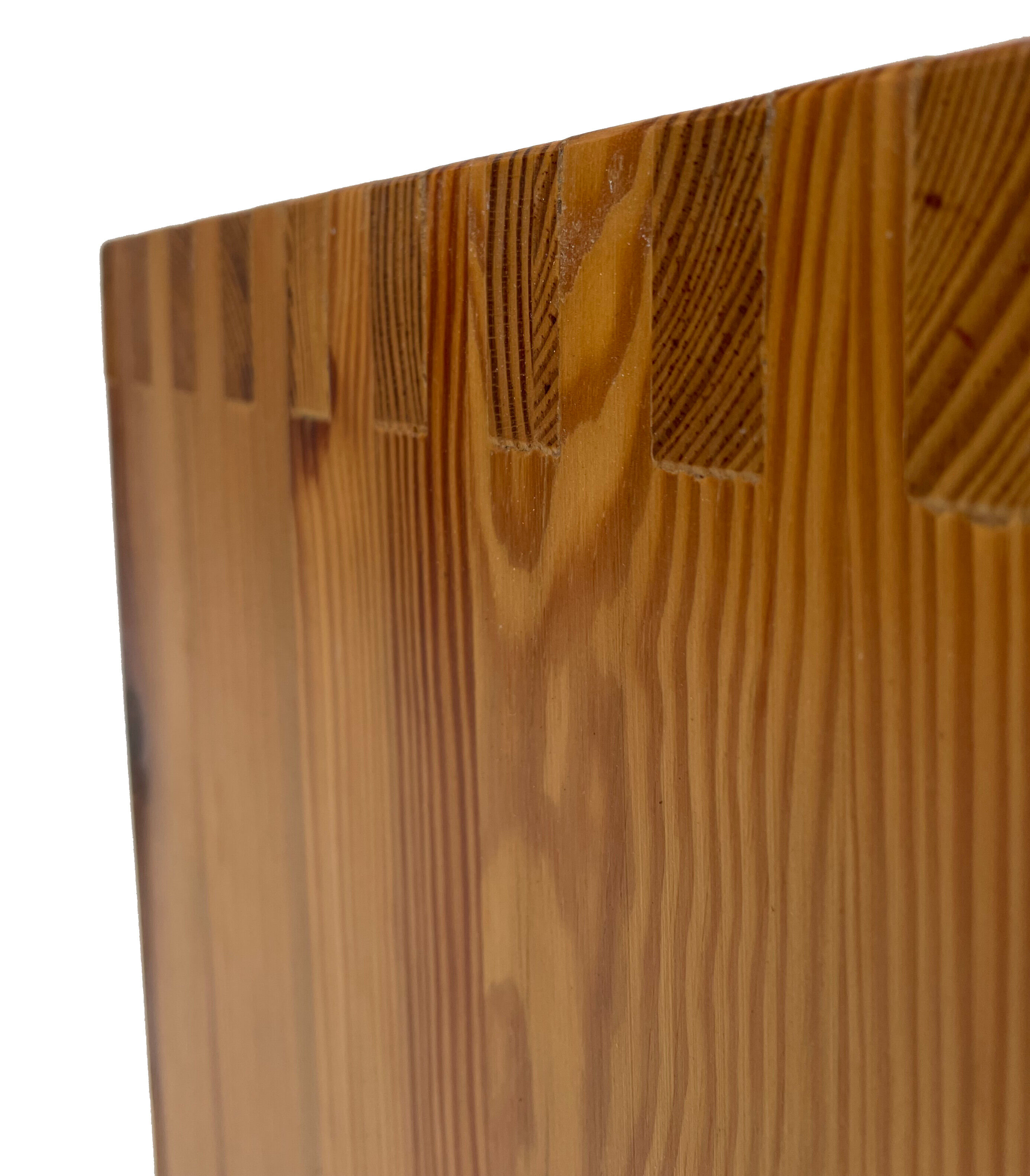 Vintage side table Ate van Apeldoorn, Pine wood 1970s