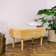 Golden sand bench