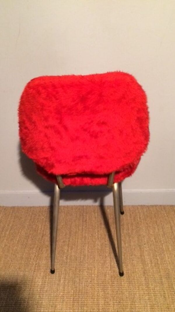 Paire de chaises ''moumoute