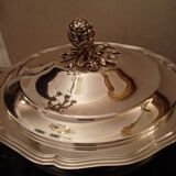Silver metal soup
