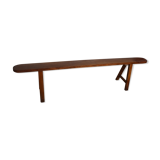 Old farm bench in cherry