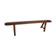 Old farm bench in cherry