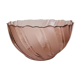 Vereco pink glass salad bowl