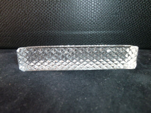 Set of 6 lead crystal knife holders Decoration diamond tips