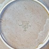 Set of 8 dessert plates Grès de Brenne