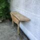 Half-moon table, console
