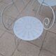 Wrought iron garden furniture